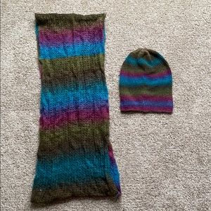 Scarf and beanie